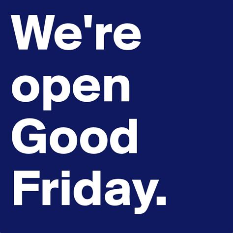 are shops open good friday 2023